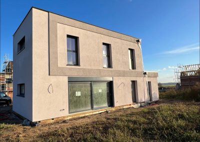 Habitation contemporaine réalisée dans le lotissement de Niederschaeffolsheim