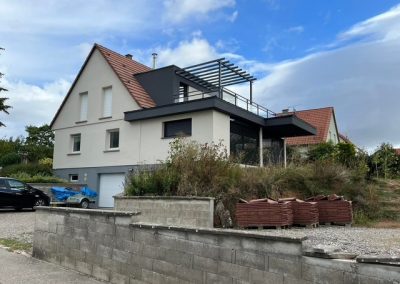 Extension d’une habitation à Obersoultzbach