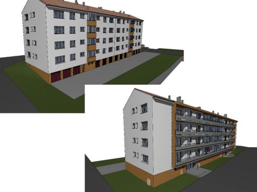 Rénovation énergétique de deux immeubles à Saverne